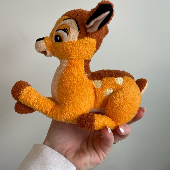 Adorable Orange Plush BAMBI Deer Toy - Picture 2 of 3